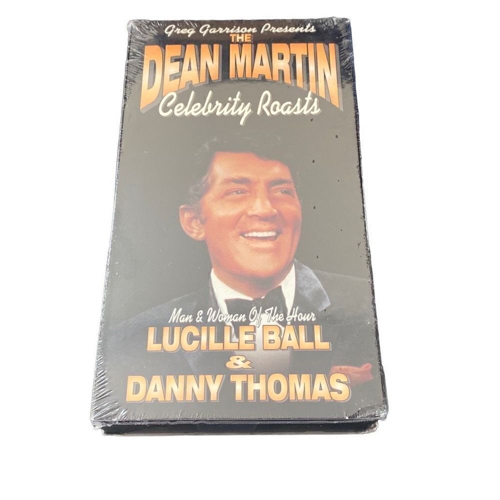 Dean Martin VHS Celebrity Roasts Lucille Ball & Danny Thomas NIB SEALED